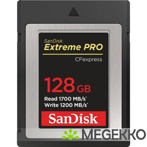 SanDisk Extreme PRO 128GB CFexpress Geheugenkaart, Informatique & Logiciels, Ordinateurs & Logiciels Autre, Envoi