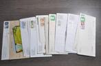 Wereld - Doos vol met 100-den Covers, speciale enveloppen,, Postzegels en Munten, Gestempeld
