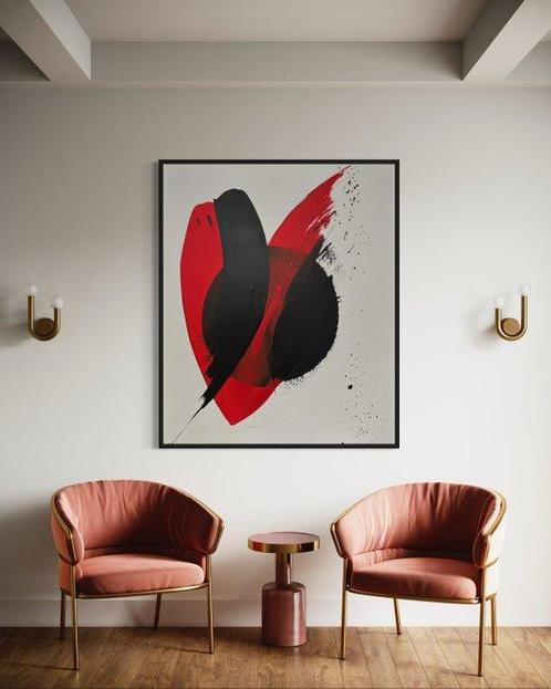Eren - Katana no.139 - XXL, Antiek en Kunst, Kunst | Schilderijen | Modern