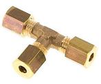 5mm Messing T-stuk Knelfitting 150 Bar DIN EN 1254-2, Doe-het-zelf en Bouw, Verzenden, Nieuw