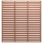 vidaXL Schuttingpaneel 180x180 cm HKC bruin, Tuin en Terras, Verzenden, Nieuw