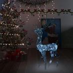 vidaXL Kerstversiering rendier 140 LEDs koudwit 120 cm, Nieuw, Verzenden