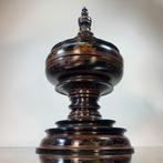 Grote lakwerk pot - kun-It - offerpot -Birma - Myanmar - 20e