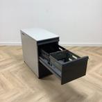 Ahrend hoge ladeblok vv 3 lades, (hxbxd) 74x42x80 cm,  grijs, Huis en Inrichting, Kasten | Overige, Gebruikt