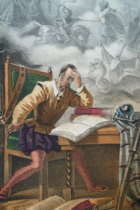 Miguel de Cervantes Saavedra - Histoire de l’admirable Don, Antiek en Kunst, Antiek | Boeken en Manuscripten