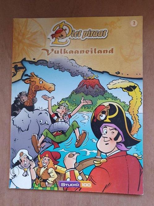 Piet piraat vulkaaneiland, Studio 100, Deel 2, Paperback, Boeken, Overige Boeken, Gelezen, Verzenden