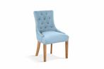 Set van 2 Stoel 'Fancy' Stof Blauw