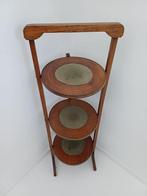 Présentoir à gâteaux - Bois - Porte-gâteau antique - 90 cm