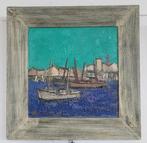 Hubert de Vries (1899-1979) - Vissershaven, Antiek en Kunst