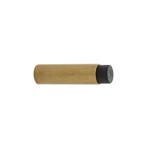Deurstopper wandmontage 80x22mm getrommeld messing, Ophalen of Verzenden, Nieuw, Koper of Messing, Overige typen