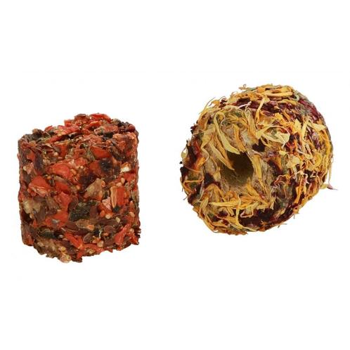 Native snacks - rolbuffet 2 st.-verpakking, Ø 4 cm - kerbl, Dieren en Toebehoren, Knaagdieren en Konijnen | Toebehoren, Nieuw
