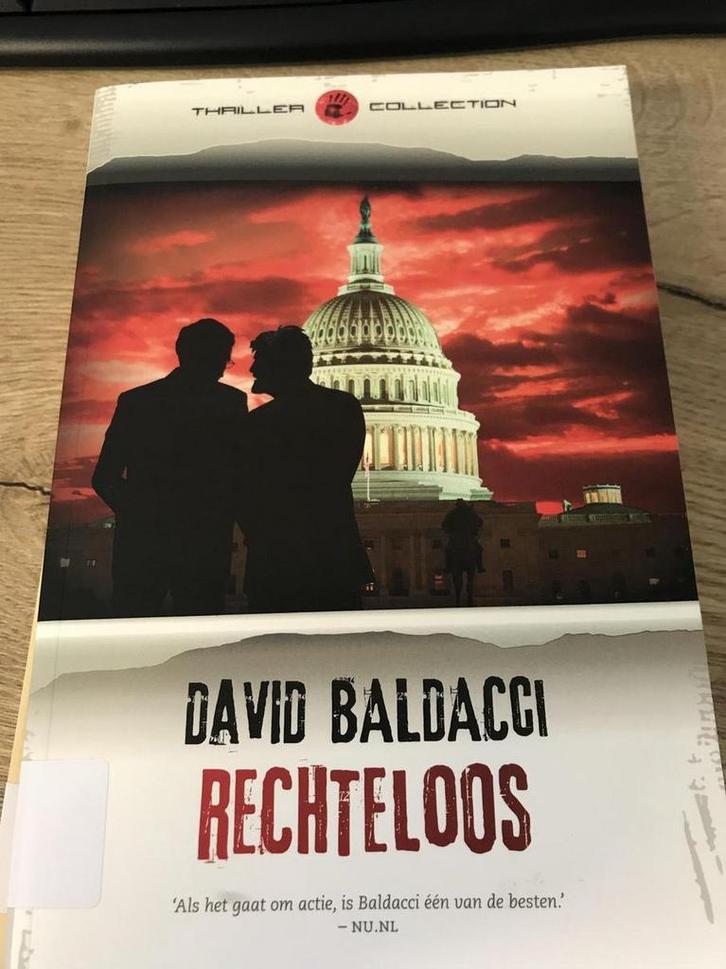 Rechteloos / Camel Club / 5 9789044983814 David Baldacci, Livres, Thrillers, Envoi