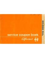 1976 ALFA ROMEO ALFASUD L ONDERHOUDSBOEKJE NEDERLANDS, Ophalen of Verzenden