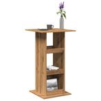 vidaXL Table de bar avec rangement chêne artisanal bois, Verzenden, Neuf