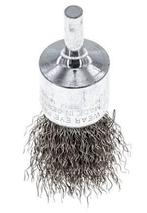Brosse métallique terminale 23 mm 6 mm Arbre Fil en acier, Bricolage & Construction, Verzenden
