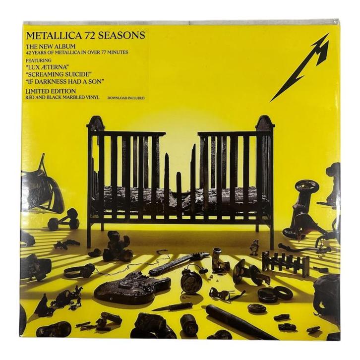 Metallica 72 Seasons Limited Edition (RED & BLACK LP), Cd's en Dvd's, Vinyl | Overige Vinyl, Verzenden