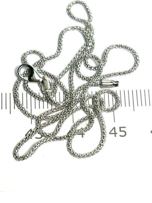 Collier - 18 carats Or blanc, Handtassen en Accessoires, Kettingen