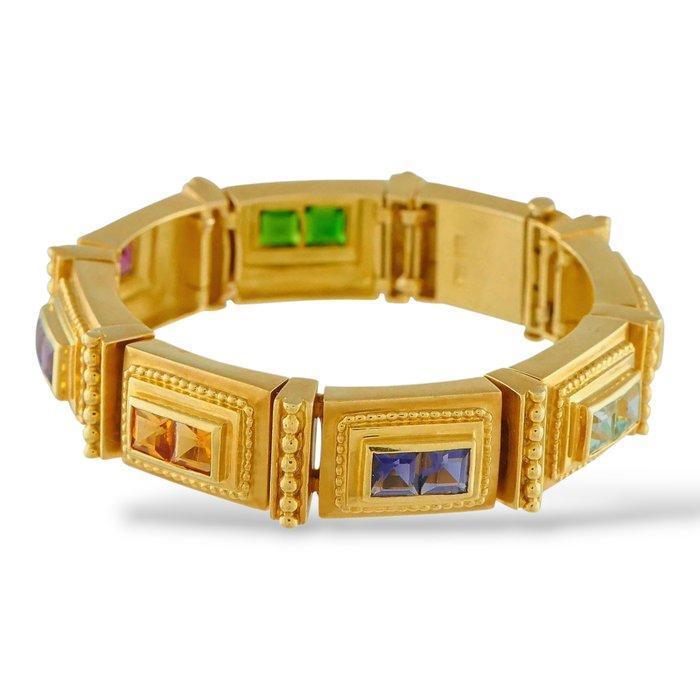 Other brand - Armband - 18 karaat Geel goud, SEIDENGANG 18K, Bijoux, Sacs & Beauté, Bracelets