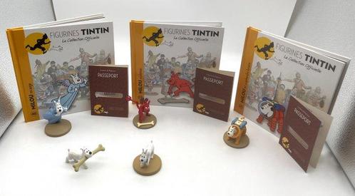 Tintin - Ensemble de 5 figurines Moulinsart - 5x Milou - La, Livres, BD