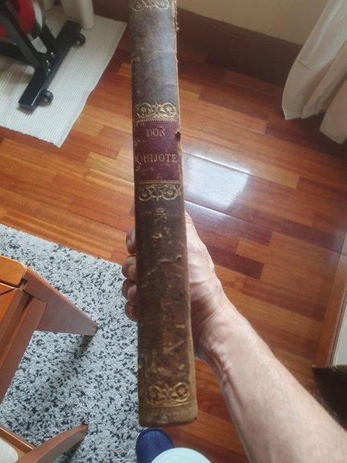 Miguel de cervantes - El quijote de la mancha - 1865, Antiek en Kunst, Antiek | Boeken en Manuscripten