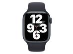 Apple Watch Series 7 - 45mm Cellular 4G - Zwart, Verzenden, Zo goed als nieuw