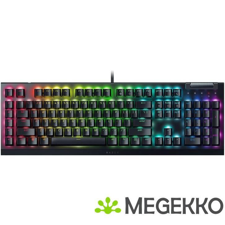 Razer BlackWidow V4 X Zwart - Razer Yellow, Informatique & Logiciels, Claviers, Envoi