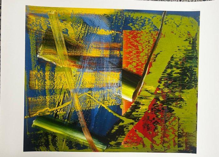 Gerhard Richter (1932) - Abstraktes Bild, 1984 (Werk 563-3), Antiquités & Art, Antiquités | Autres Antiquités