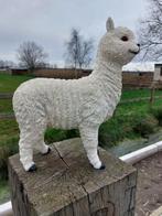 Beeld, Alpacca ecru - 41 cm - polyresin