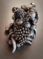 sculptuur, Cornucopia con frutti - 13 cm - .925 zilver -, Antiek en Kunst