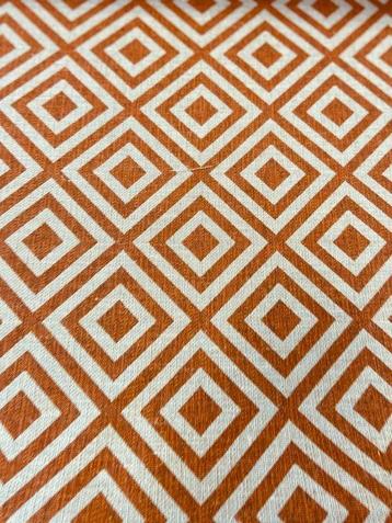 Tissu prestigieux et cohérent au design géométrique fabriqué