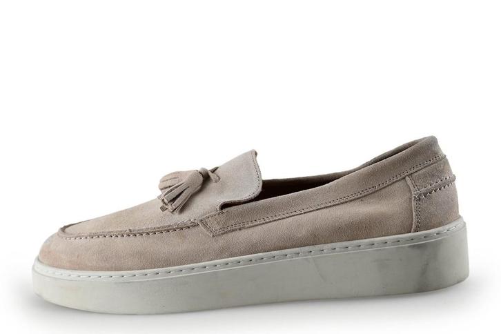 Manfield Loafers in maat 43 Beige | 5% korting, Kleding | Heren, Schoenen, Overige kleuren, Gedragen, Loafers, Verzenden