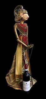 Wayang golek - Exceptionally large - 90 cm - Hout -, Antiek en Kunst