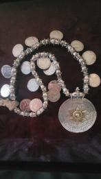 Zilveren ketting met Maria Theresa Thaler munten - 750 -