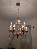 Lustre - Cristal - Finition bronze or
