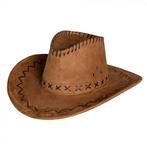 Cowboyhoed Leatherlook, Verzenden, Nieuw