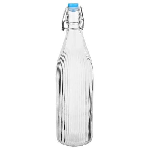 Flessen | Glas | 1L | Beugelsluiting | 6 Stuks |, Zakelijke goederen, Horeca | Keukenapparatuur, Nieuw in verpakking, Verzenden
