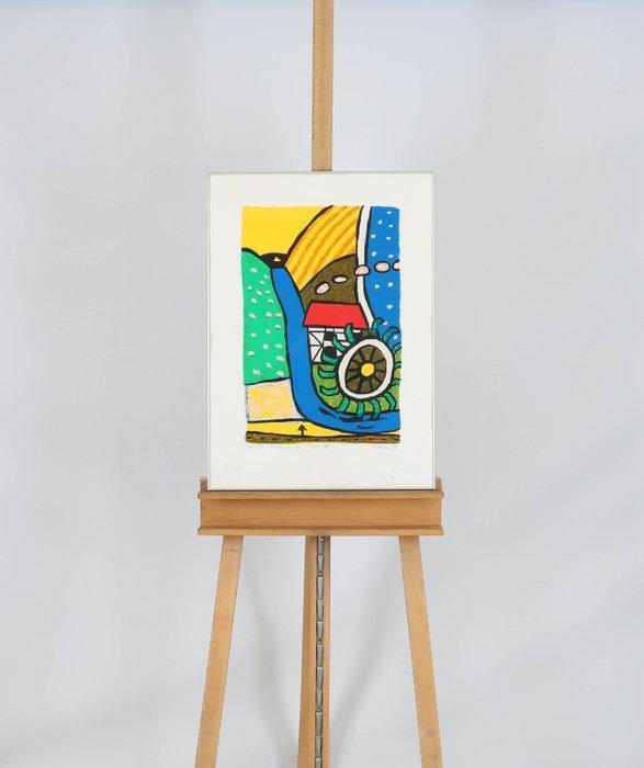 Clemens Briels (1946) - Zomer in Limbrug, Antiquités & Art, Antiquités | Autres Antiquités