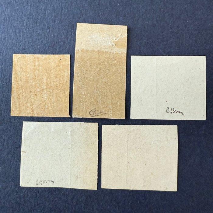 Frankrijk - Yvert 129/133 Semeuses lignées ongestreken in, Postzegels en Munten, Postzegels | Europa | Frankrijk