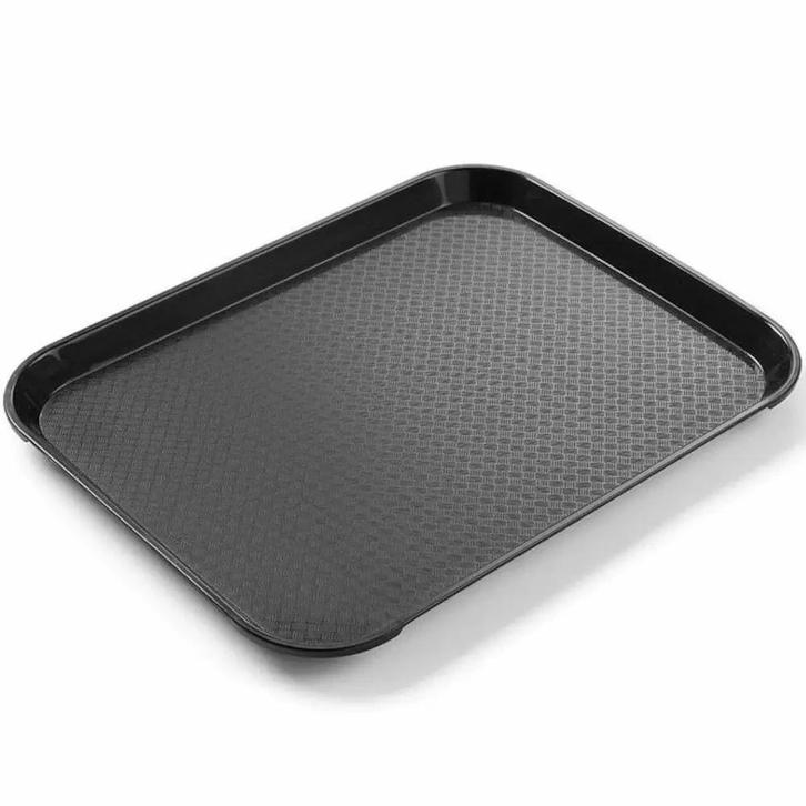 Dienblad | Polypropyleen | Zwart | Stapelbaar |, Zakelijke goederen, Horeca | Keukenapparatuur, Nieuw in verpakking, Verzenden