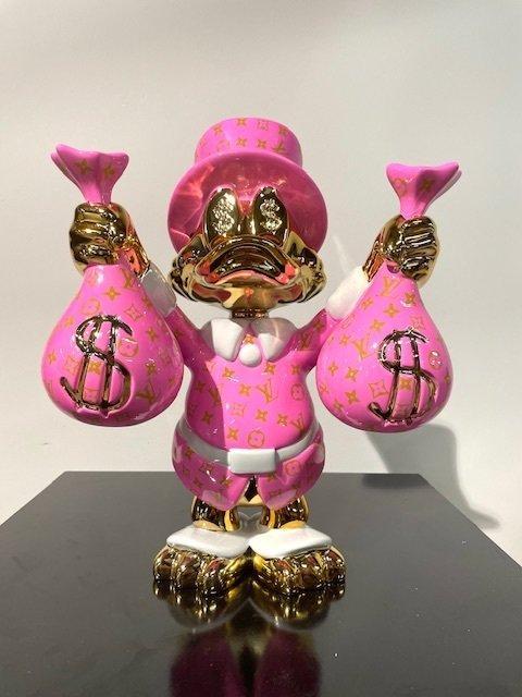 Van Apple - Scrooge McDuck, Antiek en Kunst, Kunst | Schilderijen | Modern