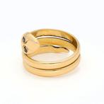 Ring - 18 karaat Geel goud Saffier, Handtassen en Accessoires, Ringen, Nieuw