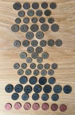Belgique. 1833 tot 1946 Lot van 68 koperen Belgische munten, Postzegels en Munten