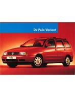 1997 VOLKSWAGEN POLO BROCHURE NEDERLANDS, Boeken, Nieuw