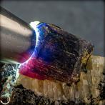 Natuurlijke grote saffierkristal op Matrix - 316,20 ct-