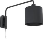 EGLO Staiti 1 - Wandlamp - E27 - 16 cm - Zwart (Verlichting), Huis en Inrichting, Lampen | Overige, Nieuw, Verzenden