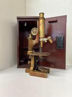 Binocular microscope - 1800-1850 - Italië - F.KORISTKA, Antiek en Kunst