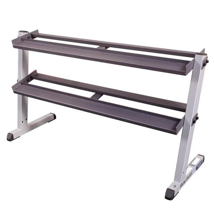 Body-Solid 3-Laags Dumbbellrek met uitbreidbare opslag – GDR, Sport en Fitness, Fitnessmaterialen, Nieuw, Verzenden