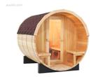 Sauna - Rond diameter 180cm lengte 220cm, Sports & Fitness, Produits de santé, Wellness & Bien-être, Ophalen
