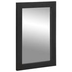 vidaXL Badkamerspiegel 50x70x2,5 cm bewerkt hout en messing, Huis en Inrichting, Verzenden, Nieuw