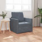 vidaXL Vloersofa Enkel Convertible Fluweel 74x77x81 cm, Huis en Inrichting, Zetels | Zetels, Verzenden, Nieuw